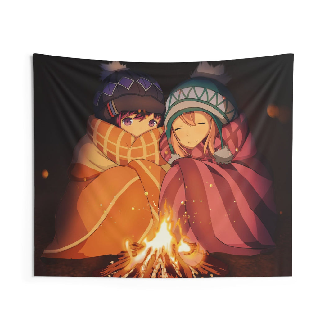 Laid-Back Camp by Indoor Wall Tapestry