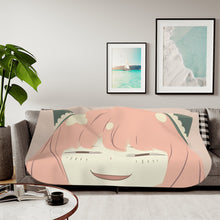 Load image into Gallery viewer, Anime Spy x Family Sherpa Blanket
