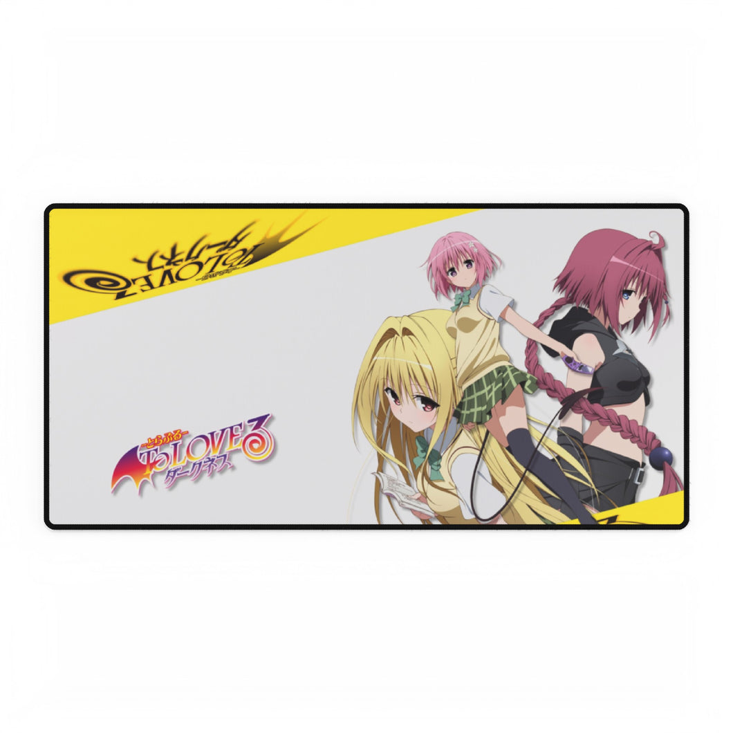 Anime To Love-Ru: Darkness Mouse Pad (Desk Mat)