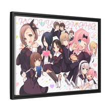 Load image into Gallery viewer, Anime Kaguya-sama: Love is War Canvas Framed Art Print
