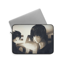 Load image into Gallery viewer, Light Yagami and L (Death Note) Laptop Sleeve
