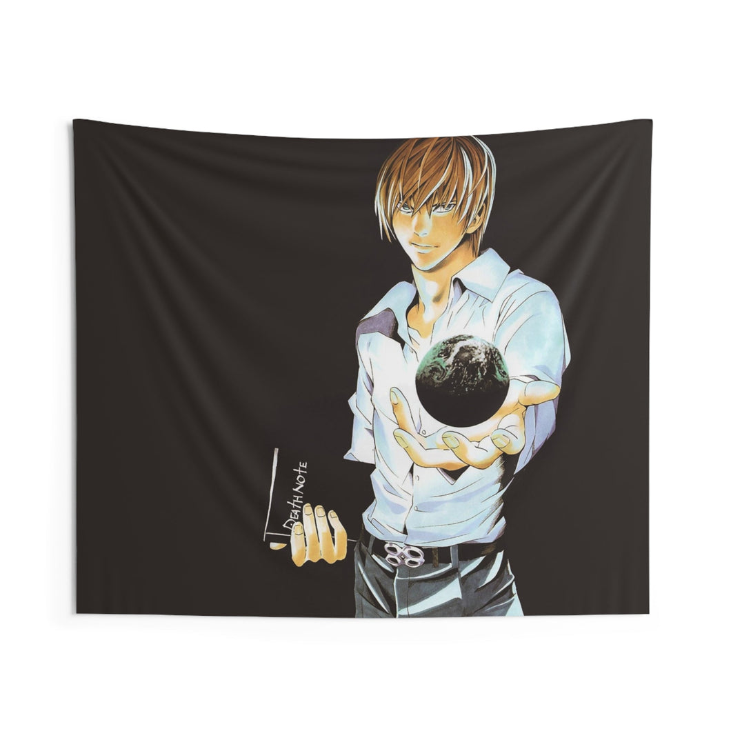 Death Note Light Yagami Indoor Wall Tapestry
