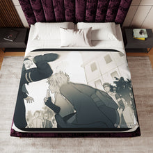 Load image into Gallery viewer, Boruto and Mitsuki Sherpa Blanket
