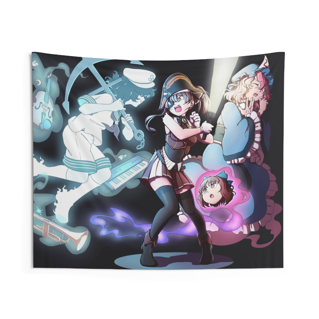 Anime Crossover Indoor Wall Tapestry