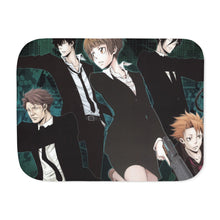 Load image into Gallery viewer, Psycho- Pass Main Members Sherpa Blanket
