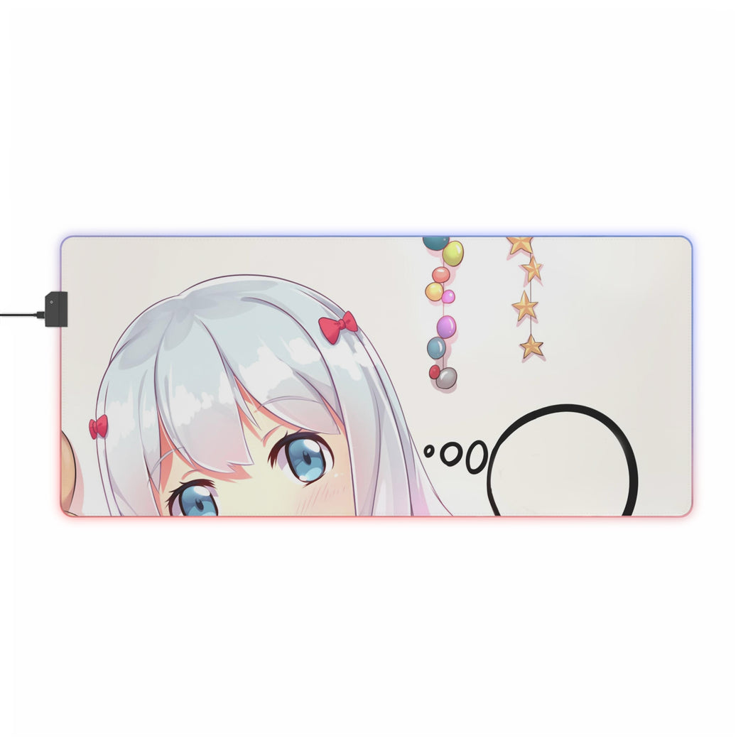 EroManga-Sensei RGB LED Mouse Pad (Desk Mat)