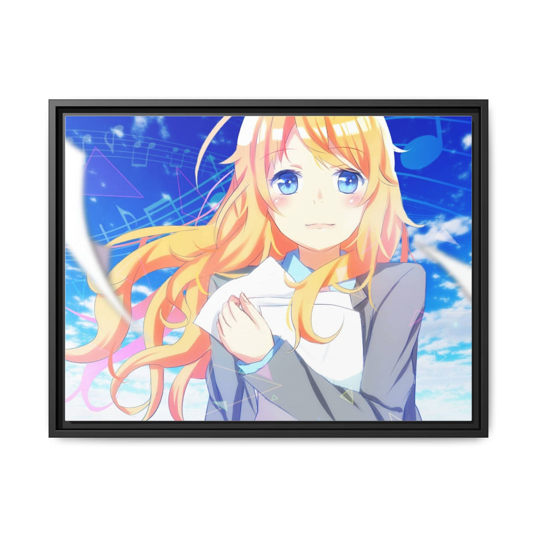 Anime Your Lie in April Canvas Framed Art Print