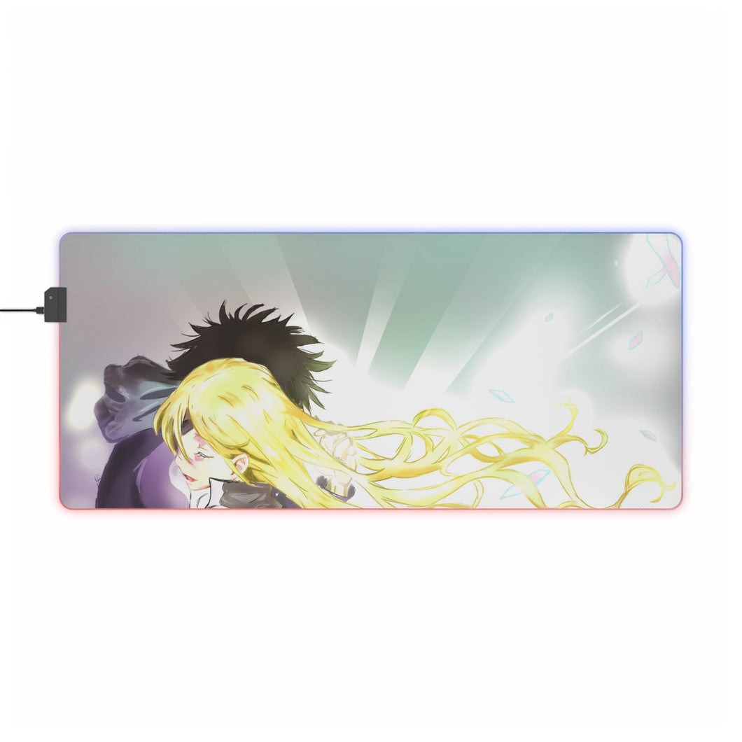 A Certain Magical Index Kamijou Touma RGB LED Mouse Pad (Desk Mat)