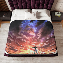 Load image into Gallery viewer, Kaori Miyazono Sherpa Blanket
