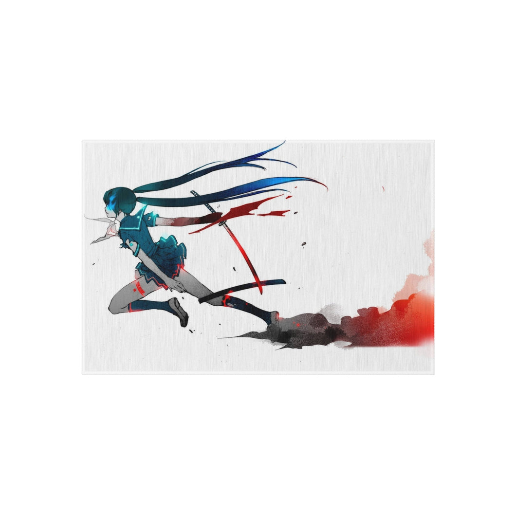 Black Rock Shooter Rug