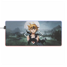 Load image into Gallery viewer, Meliodas RGB LED Mouse Pad (Desk Mat)
