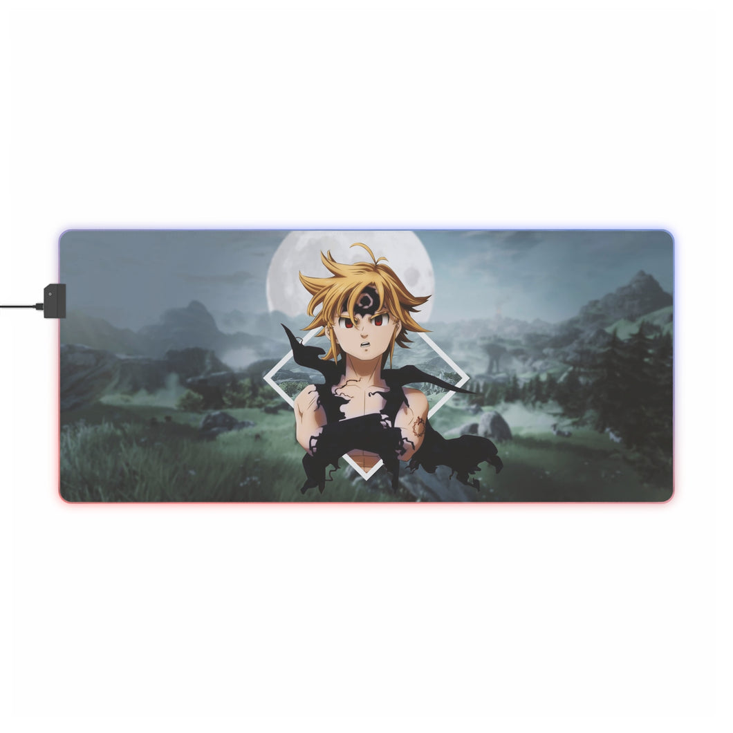 Meliodas RGB LED Mouse Pad (Desk Mat)