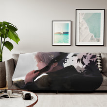Load image into Gallery viewer, Satoru Gojo Sherpa Blanket
