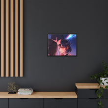 Load image into Gallery viewer, Your Name. Canvas Framed Art Print
