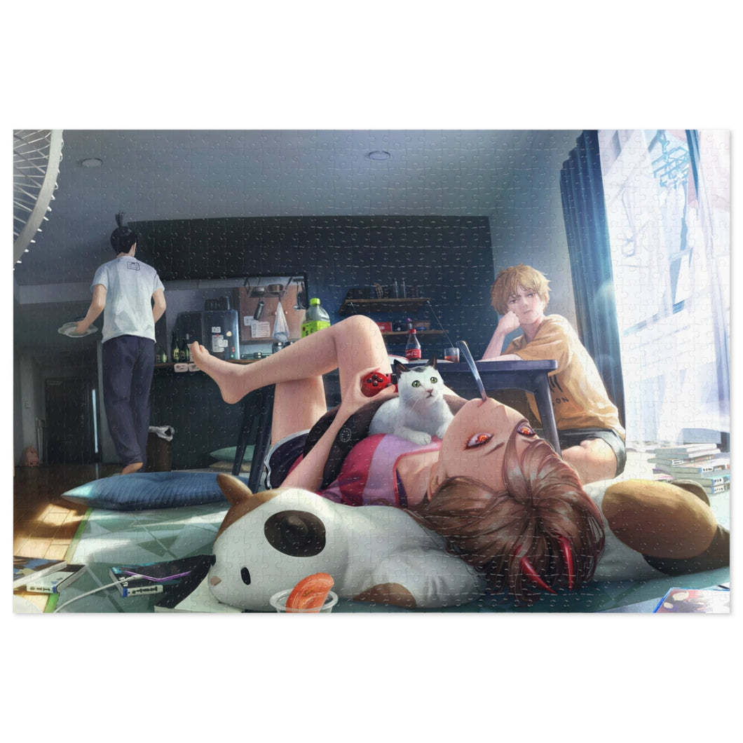 Anime Chainsaw Man Jigsaw Puzzle