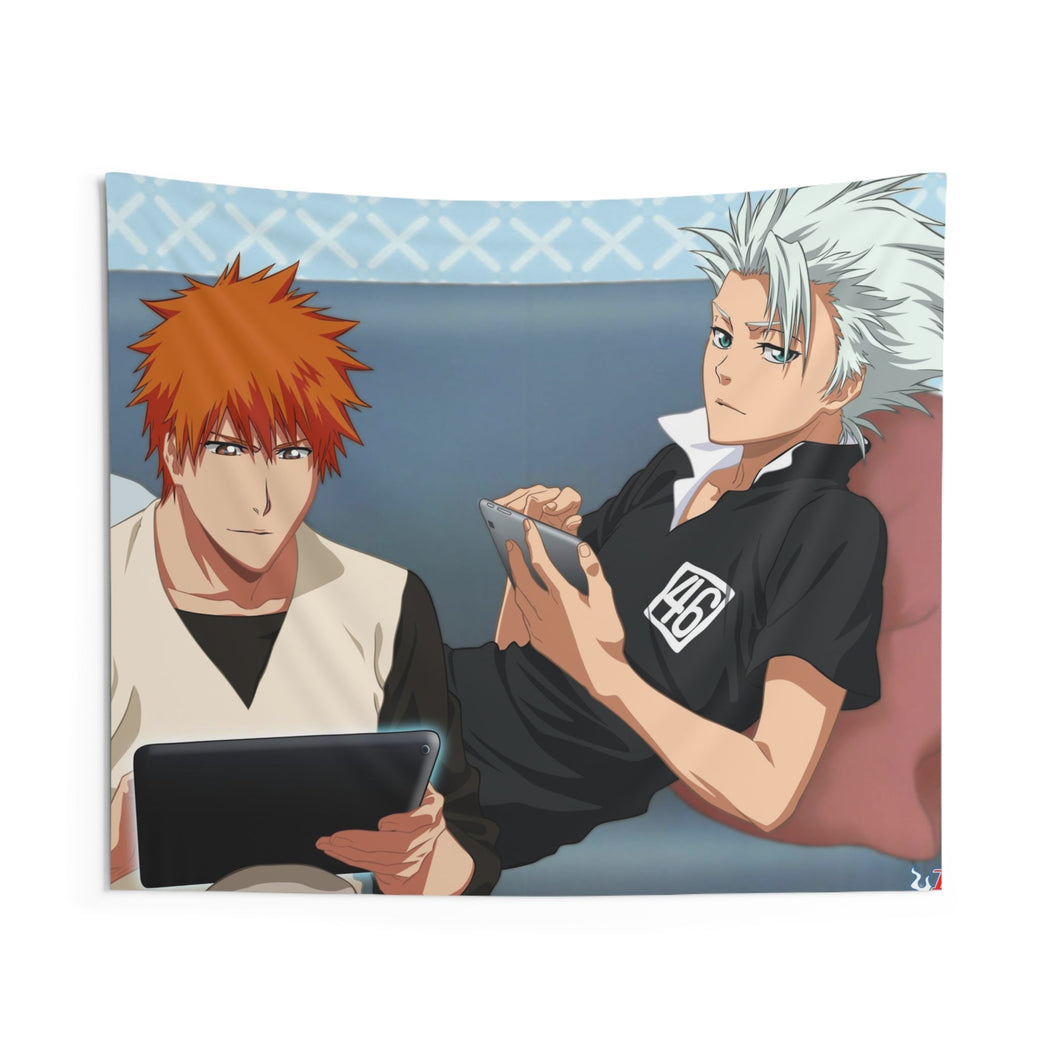Ichigo Kurosaki, Toshiro Hitsugaya Indoor Wall Tapestry
