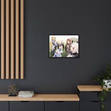 Load image into Gallery viewer, Aiz,Hestia,Bell and Liliruca Canvas Framed Art Print
