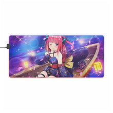 Load image into Gallery viewer, Nino Nakano RGB LED Mouse Pad (Desk Mat)
