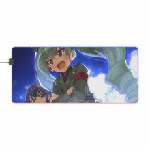 Load image into Gallery viewer, Girls und Panzer RGB LED Mouse Pad (Desk Mat)
