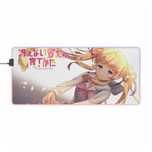 Load image into Gallery viewer, Saekano: How To Raise A Boring Girlfriend RGB LED Mouse Pad (Desk Mat)
