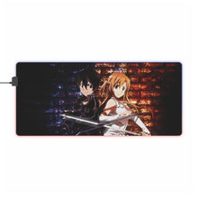 Load image into Gallery viewer, Sword Art Online RGB LED Mouse Pad (Desk Mat)
