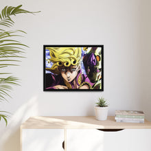 Load image into Gallery viewer, Giorno Giovanna &amp; Golden Experience Requiem Canvas Framed Art Print

