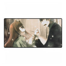 Load image into Gallery viewer, Anime Spice and Wolf Mouse Pad (Desk Mat)

