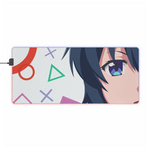 Load image into Gallery viewer, Gamers! Chiaki Hoshinomori RGB LED Mouse Pad (Desk Mat)
