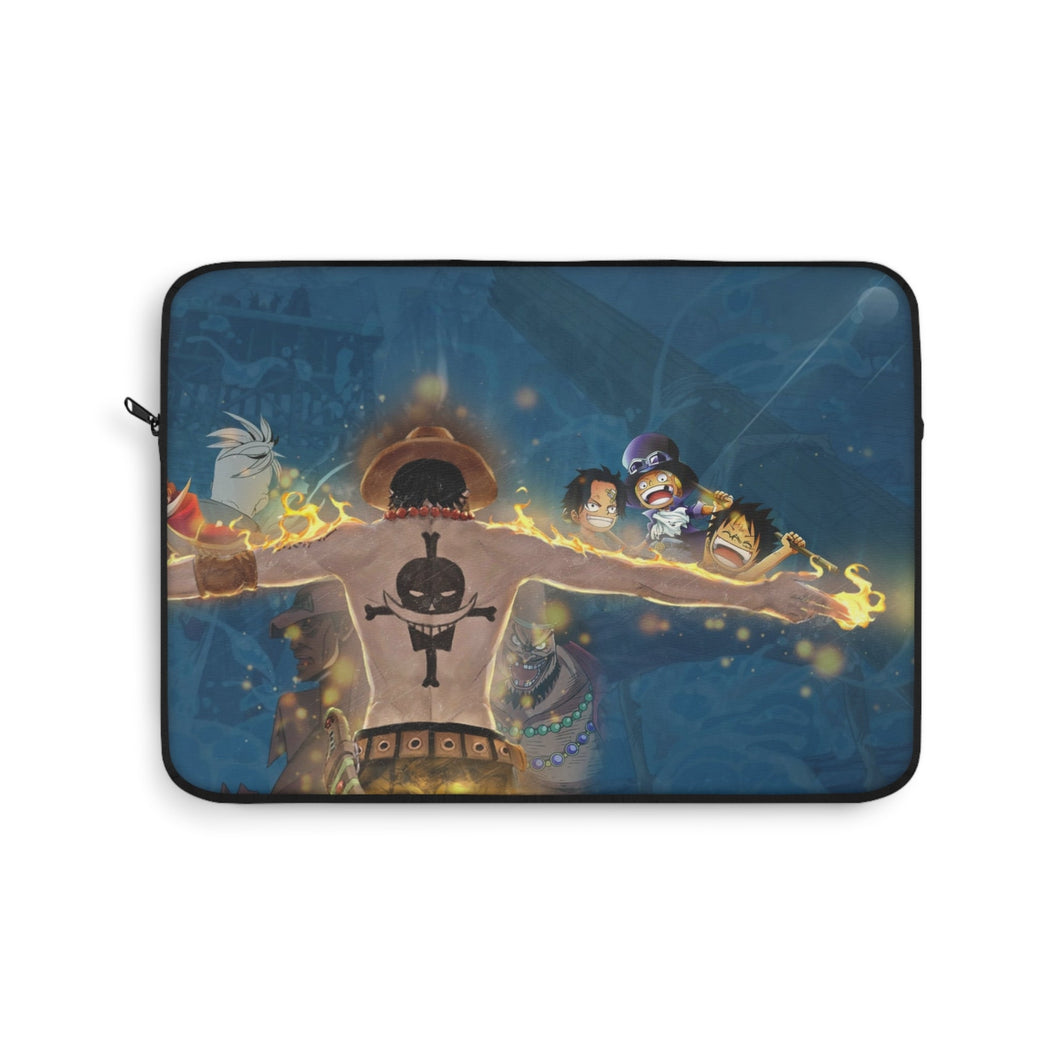One Piece - Ace's Memories Laptop Sleeve