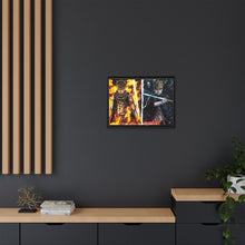 Load image into Gallery viewer, Kawaki and Boruto Canvas Framed Art Print
