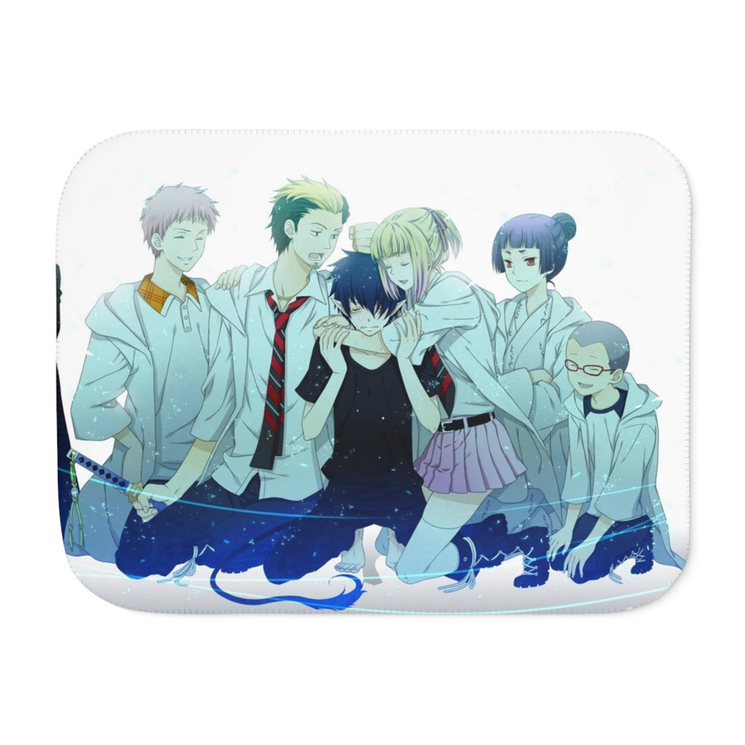 Ao No Exorcist Sherpa Blanket