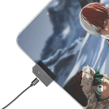 Load image into Gallery viewer, My Hero Academia Izuku Midoriya, Katsuki Bakugou RGB LED Mouse Pad (Desk Mat)
