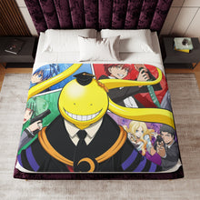Load image into Gallery viewer, Assassination classroom&#39;s poster Sherpa Blanket
