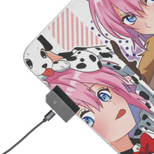 Load image into Gallery viewer, Shikimori's Not Just a Cutie RGB LED Mouse Pad (Desk Mat)
