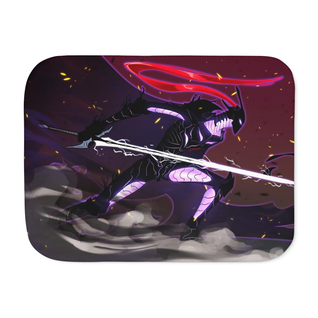 Solo Leveling Sherpa Blanket