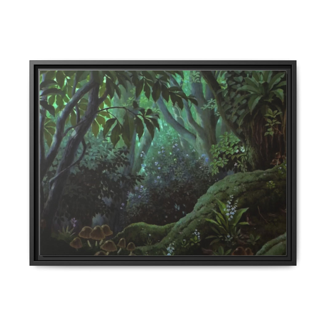 Princess Mononoke Canvas Framed Art Print