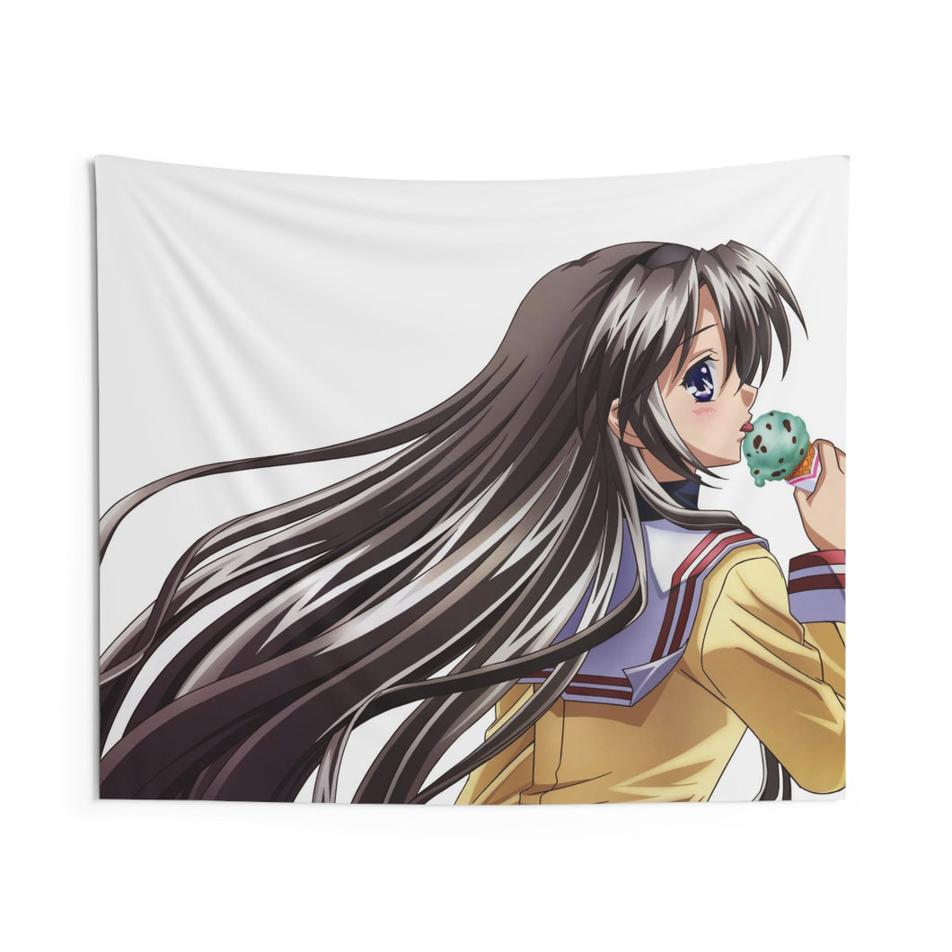 Clannad Tomoyo Sakagami Indoor Wall Tapestry