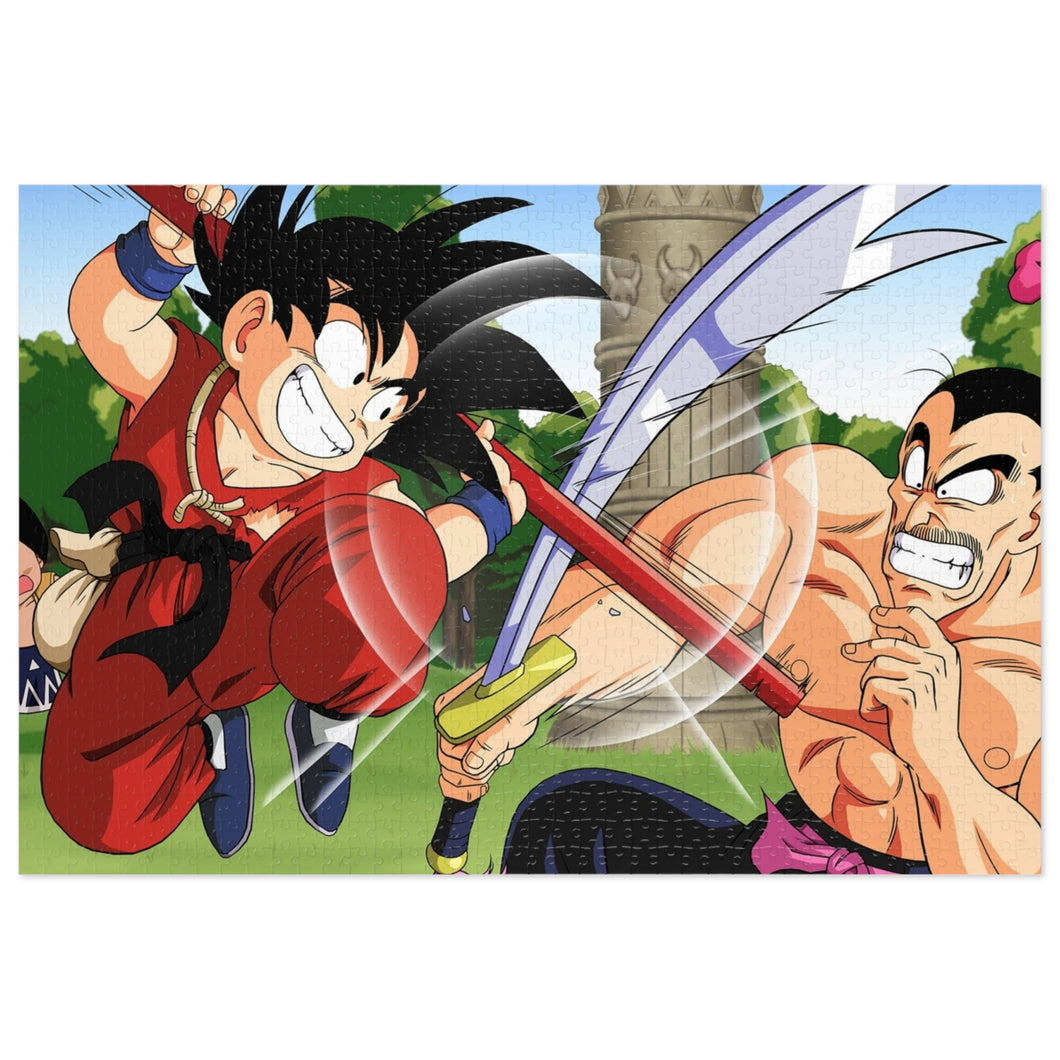 Goku vs Mercenary Tao Jigsaw Puzzle
