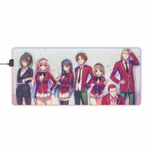 Load image into Gallery viewer, Classroom of the Elite Suzune Horikita, Honami Ichinose, Sae Chabashira RGB LED Mouse Pad (Desk Mat)
