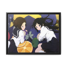 Load image into Gallery viewer, Eru Chitanda  Mayaka Ibara School uniform Canvas Framed Art Print
