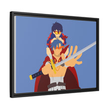 Load image into Gallery viewer, Kamina and Simon Tengen Toppa Gurren Lagann Canvas Framed Art Print
