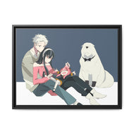 Anime Spy x Family Canvas Framed Art Print