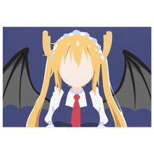 Load image into Gallery viewer, Kobayashi&#39;s Dragon Maid Minimalist Jigsaw Puzzle
