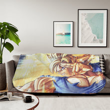 Load image into Gallery viewer, Anime Dragon Ball Sherpa Blanket
