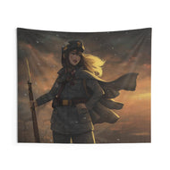 Anime Military Indoor Wall Tapestry