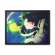 Deku the Future Symbol of Peace Canvas Framed Art Print