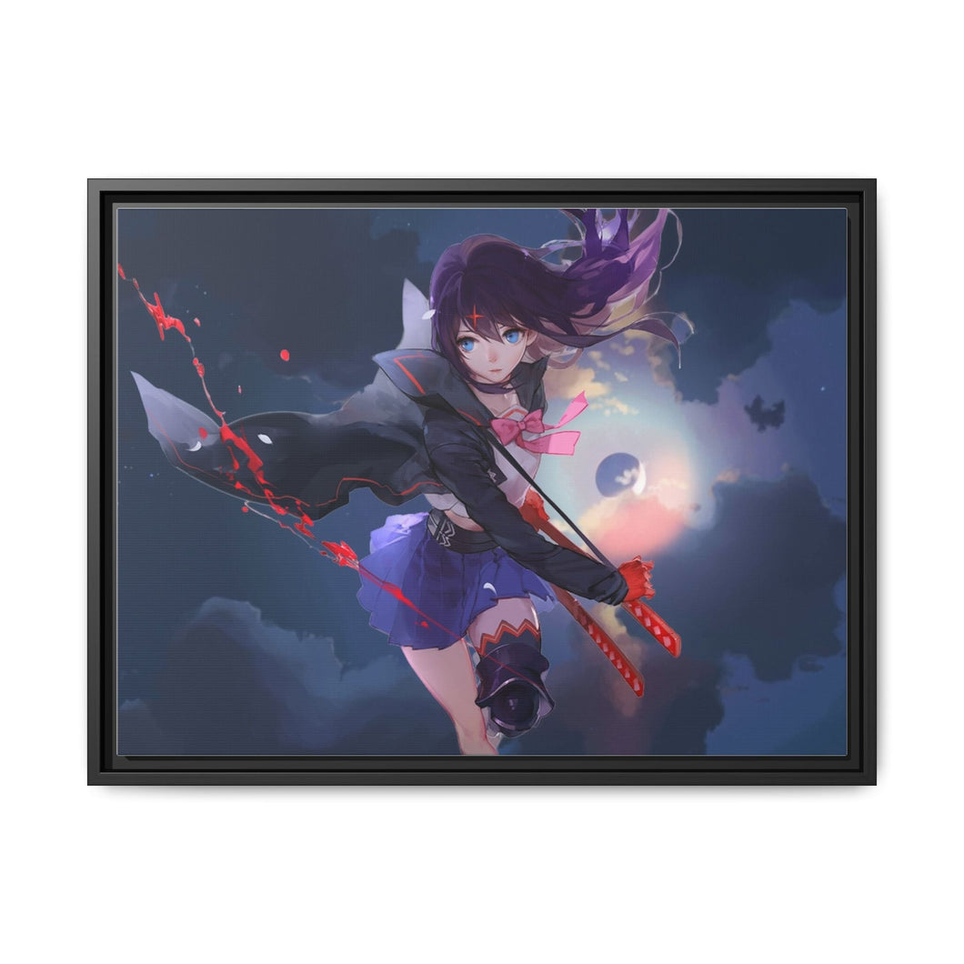 Anime Kill La Kill Canvas Framed Art Print