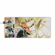 Load image into Gallery viewer, Genos and Saitama RGB LED Mouse Pad (Desk Mat)
