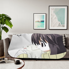 Load image into Gallery viewer, Anime Elfen Lied Sherpa Blanket
