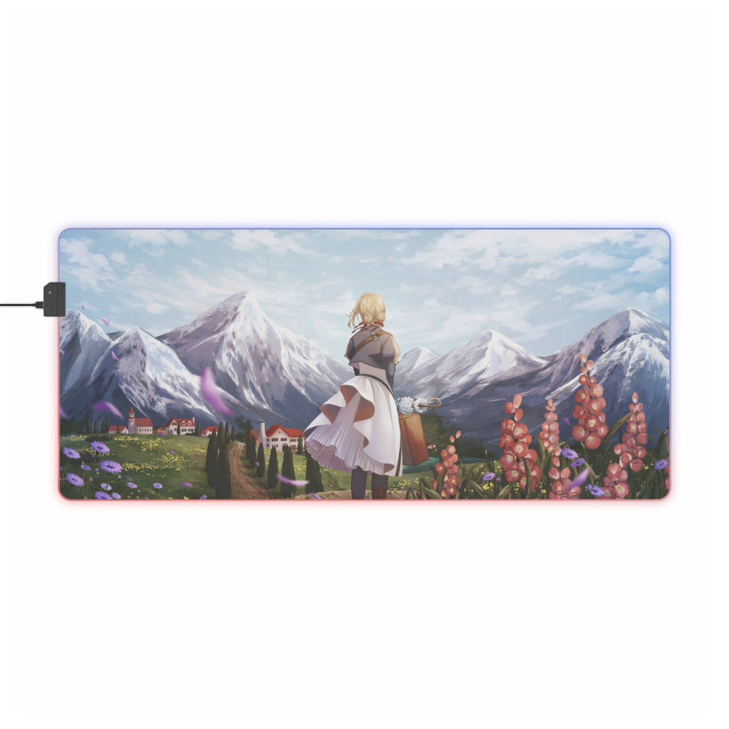Violet Evergarden RGB LED Mouse Pad (Desk Mat)